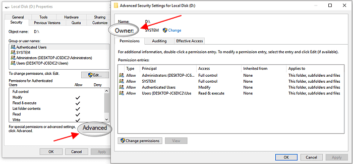 修復“您需要提供管理員權限才能複製檔案或資料夾”錯誤
