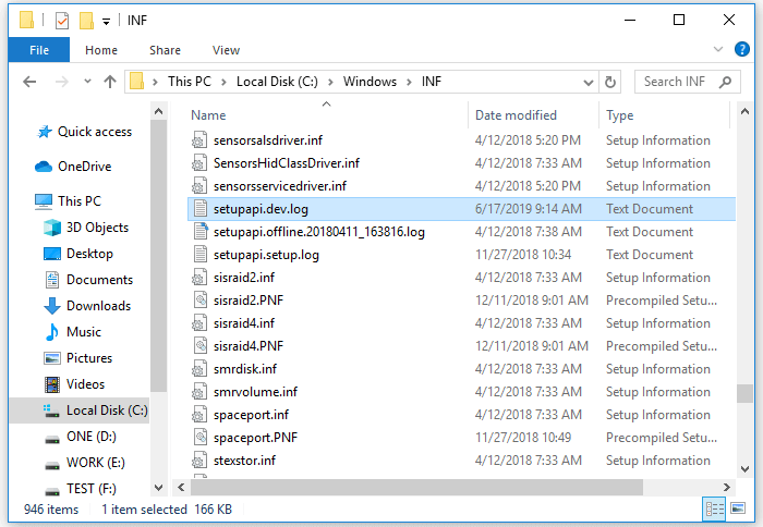 檢查日誌檔案以修復系統找不到指定的檔案