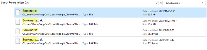 還原已刪除的 Chrome 書籤