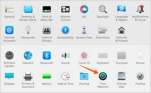 點擊時光機圖示