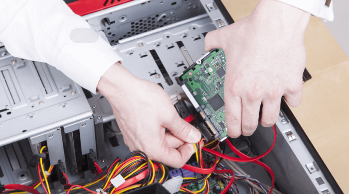 將您的外接式硬碟直接連接到您的電腦