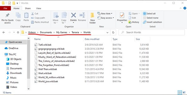 如何修復 Terraria 加載失敗未找到備份