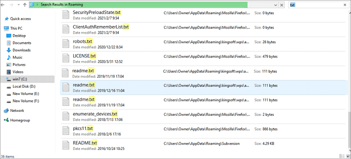 recover unsaved notepad files