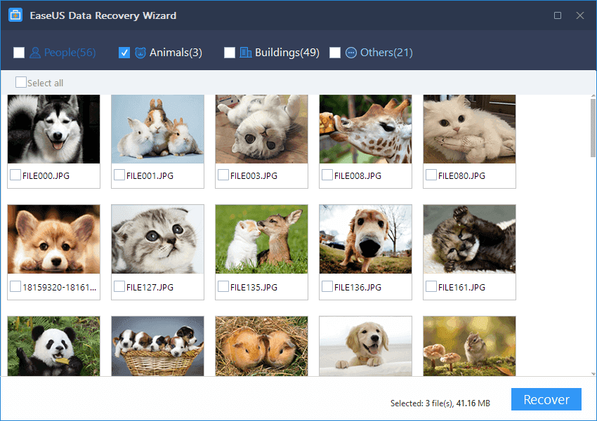 recover data with easeus