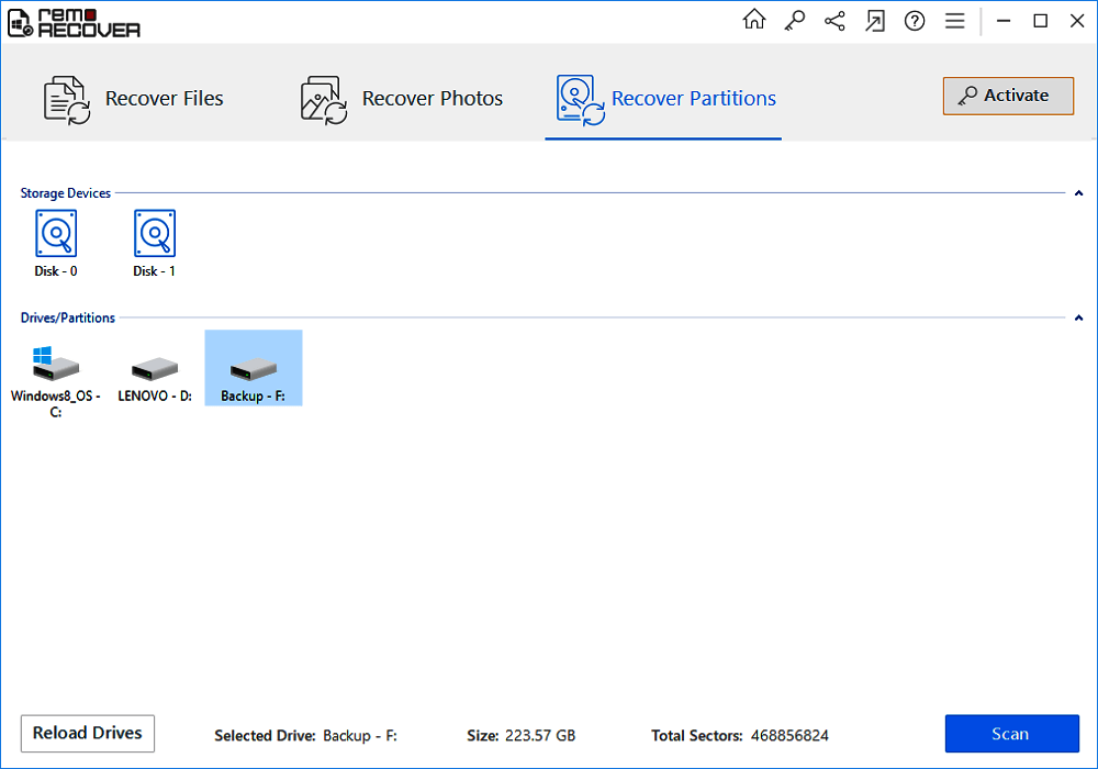 適用於 Windows 11 的免費資料恢復軟體 - Remo