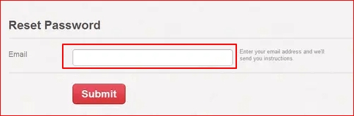 重設Pinterest密碼