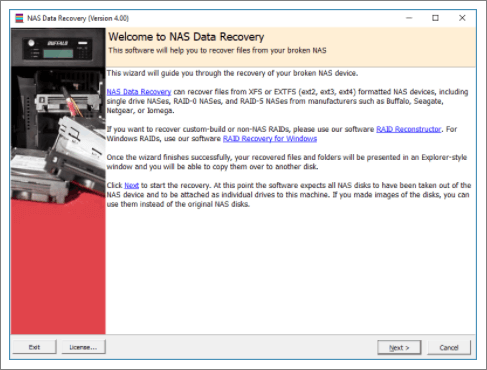 Runtime RAID 資料恢復