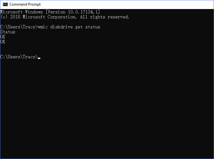 使用 cmd 診斷硬碟是否損壞