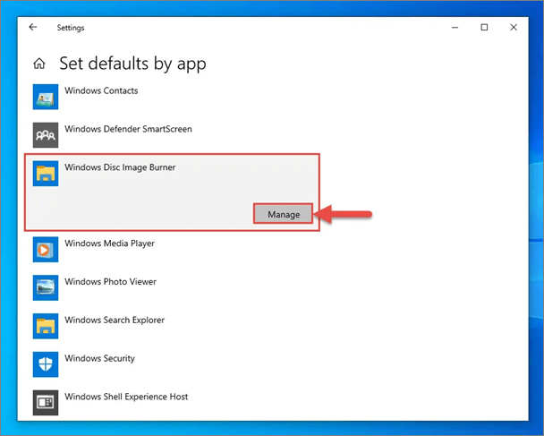 Windows 光碟映像燒錄機