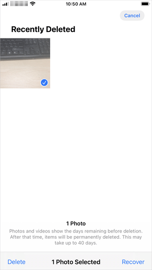 刪除的檔案在 iPhone 哪裡