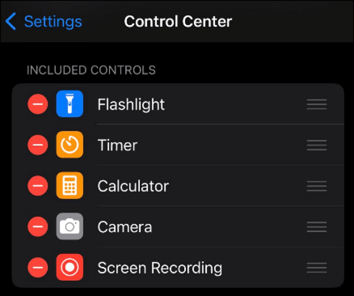 在 iPhone 12 上啟用螢幕錄製