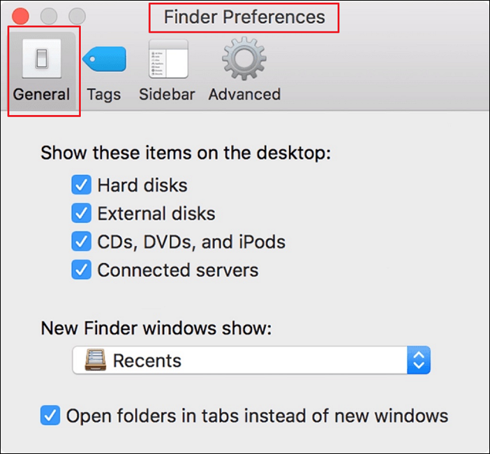 Finder 偏好