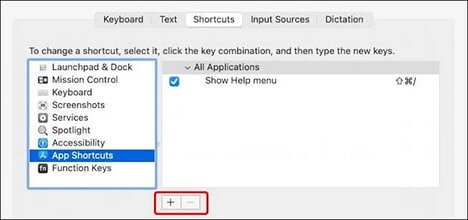 點擊應用程式快捷方式