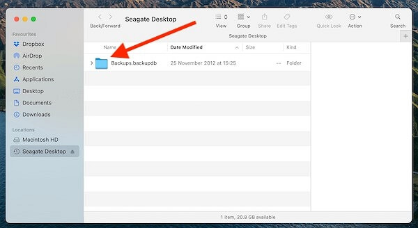 點擊資料庫檔案