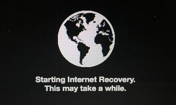 internet recovery畫面