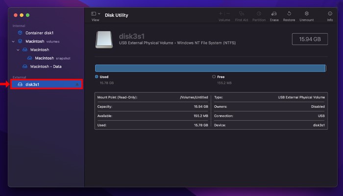選擇您的隨身碟