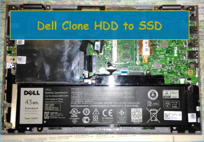 克隆 dell hdd 到 ssd