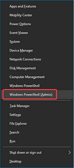 選擇 windows powershell