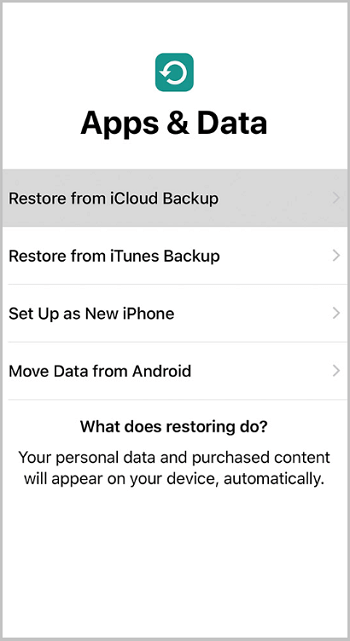 如何通過iCloud備份從 iPhone回復永久刪除的照片
