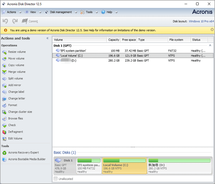 acronis Disk Director