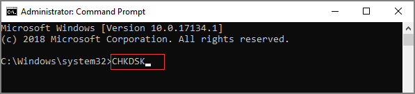 CHKDSK 示意圖