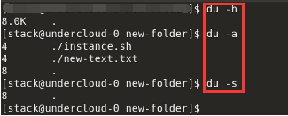 du 命令 Linux