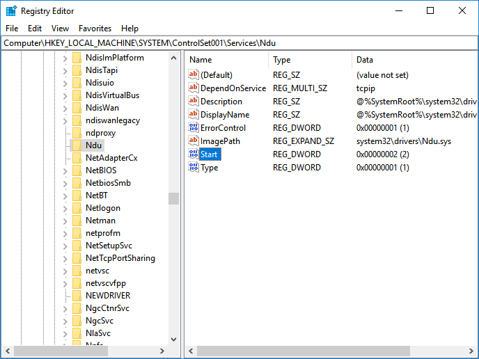 開啟登錄編輯程式
