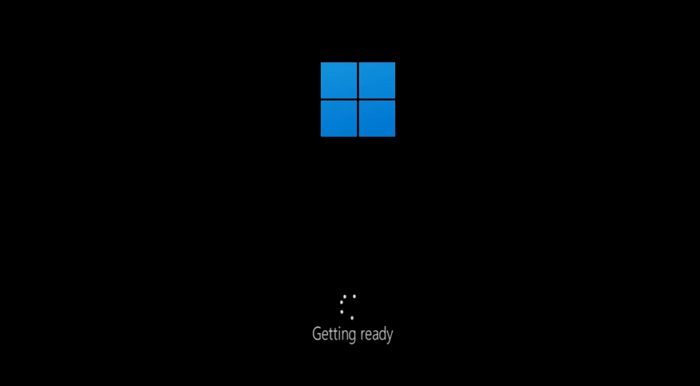 等待 Windows 11 啟動