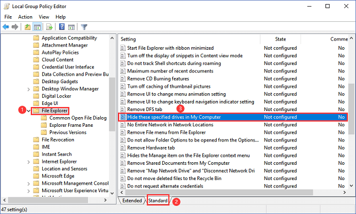 本機群組原則編輯器 2
