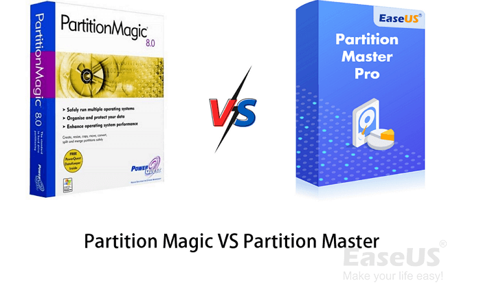 Partition Magic VS Partition Master