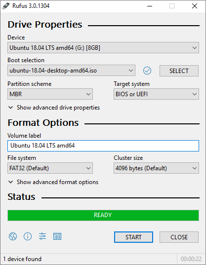 使用 refus 創建 UEFI 可啟動 USB