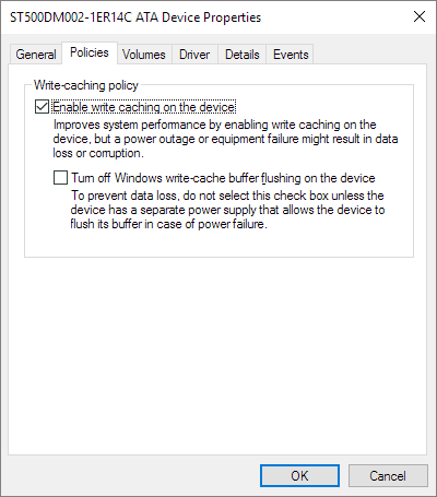 修復內接硬碟在 Windows 10 裝置管理員中顯示為可卸除式裝置 - 2
