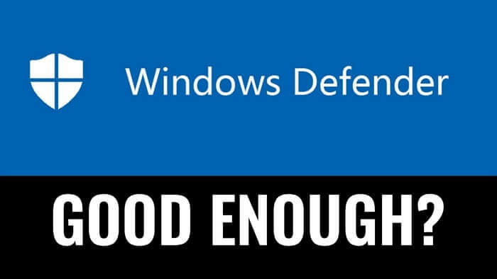 windows defender足夠嗎