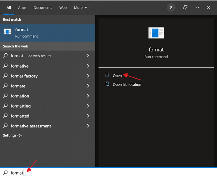 開啟格式應用程式
