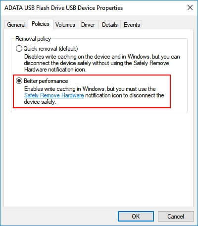 最佳化外接硬碟效能