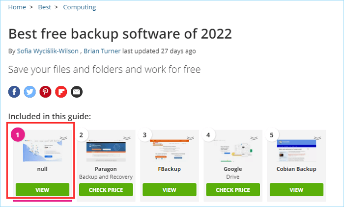 techradar 評測的最佳資料恢復軟體