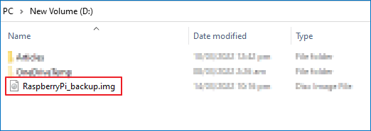 win32 磁碟備份樹莓派 sd 卡步驟 3