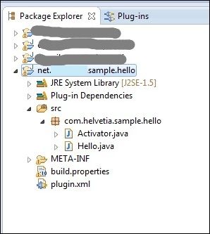 啟動 Eclipse Manager 並進入“Package Explorer”