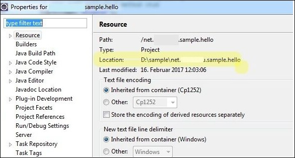 檢查資料夾位置