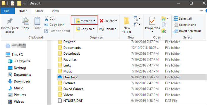 單擊移動到按鈕