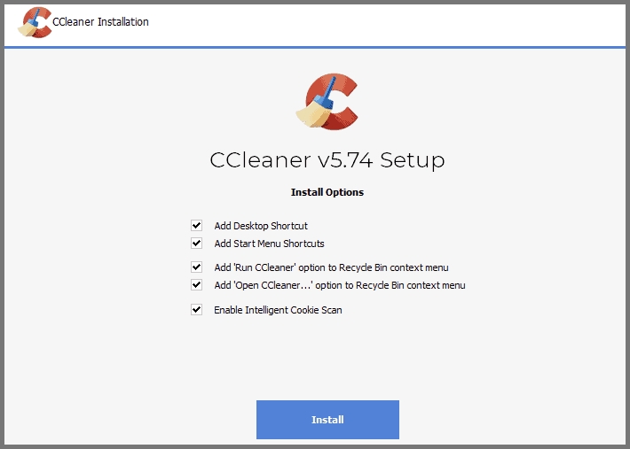 在另一個系統中安裝 CCleaner