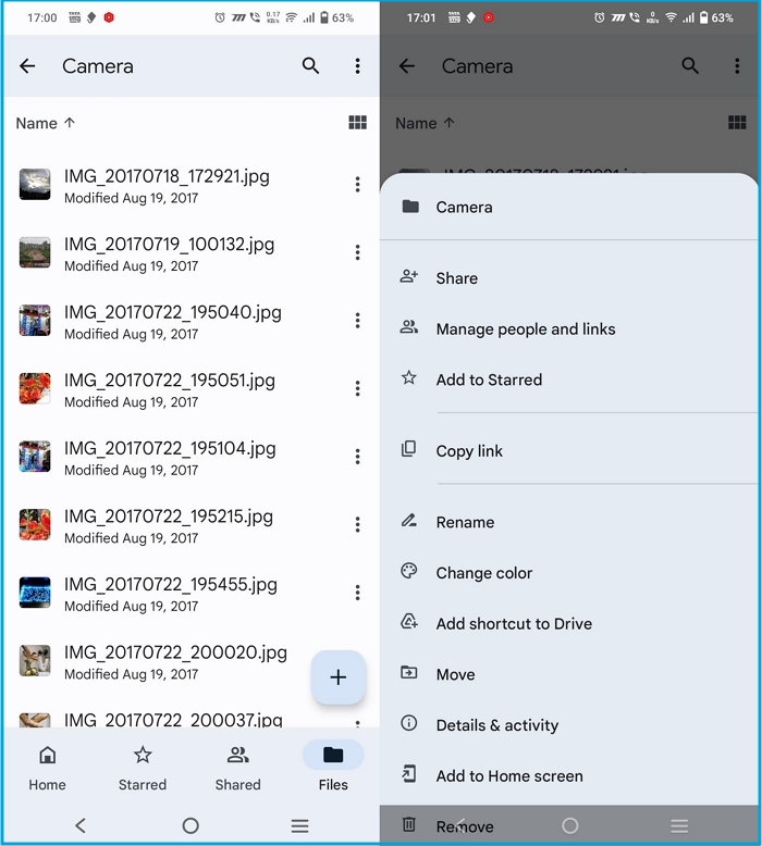 Google Drive APP 上傳檔案
