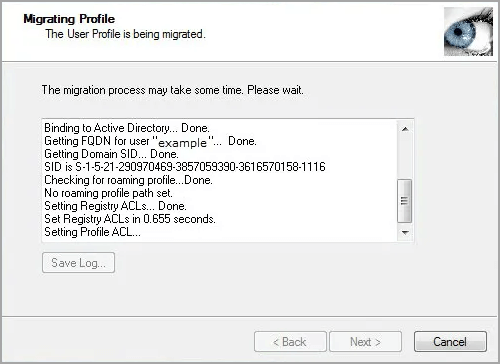 用戶配置檔案精靈 - 4