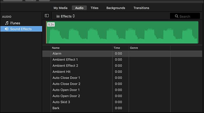 新增音樂到影片