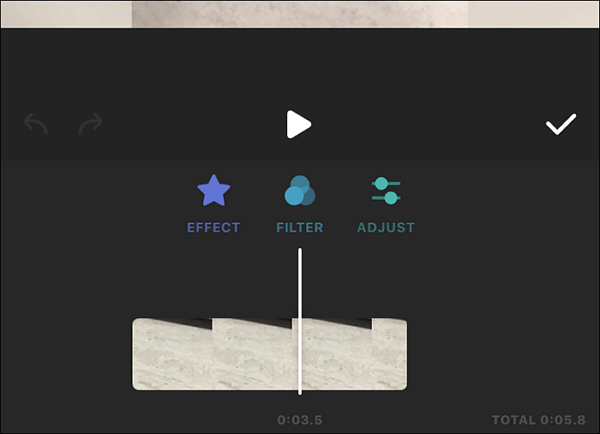 套用濾鏡到影片