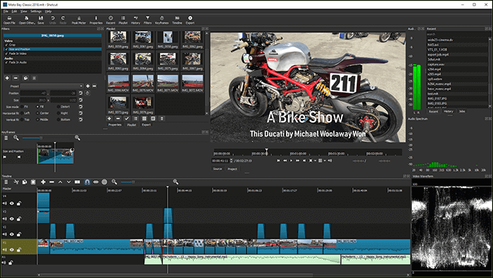 shotcut feature-loaded video editor