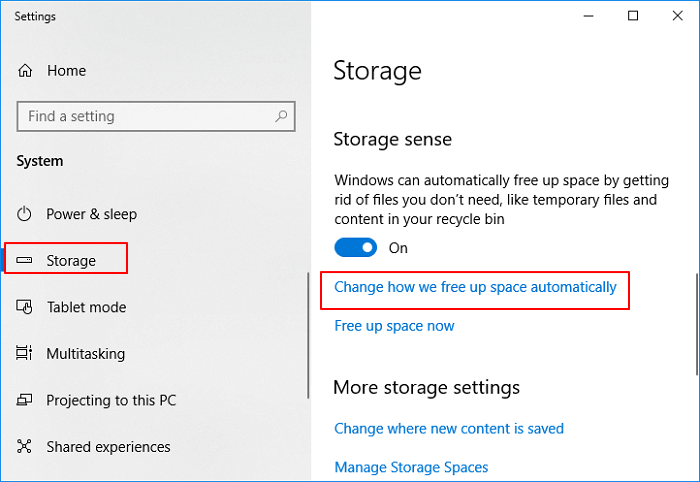 儲存空間感知器刪除Windows.old資料夾 - 1