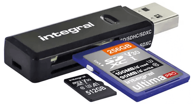 更換記憶卡讀卡機