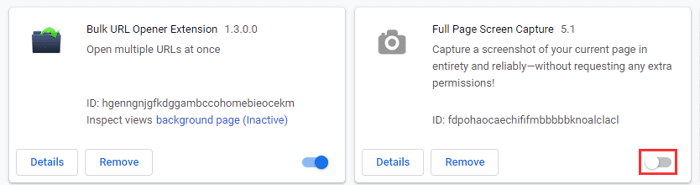 解決Google Chrome無法下載檔案 - 停用擴充功能