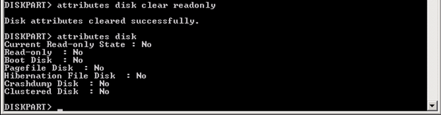 Windows PowerShell（系統管理員）命令：移除唯讀屬性